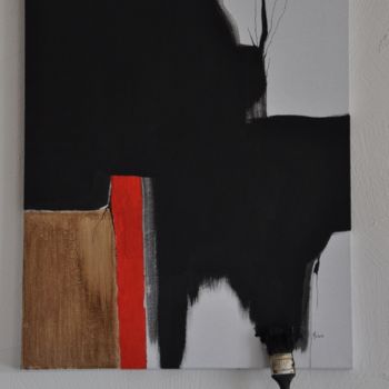 Peinture intitulée "Inachevée" par Franck Simon, Œuvre d'art originale, Acrylique