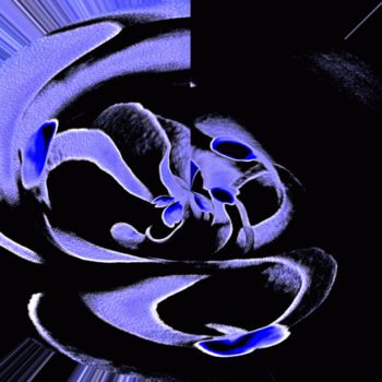 Photographie intitulée "Clochette-bleu-.gif" par Imag-E-Motion, Œuvre d'art originale