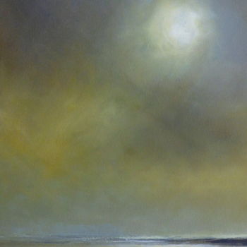 Peinture intitulée "Little horizon #2" par Franck Gervaise, Œuvre d'art originale, Pastel
