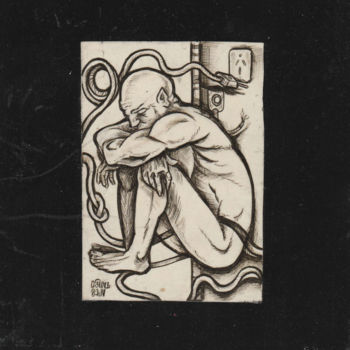 Disegno intitolato "Dibujo 3 (Sin Títul…" da Franco Ibazeta, Opera d'arte originale, Biro