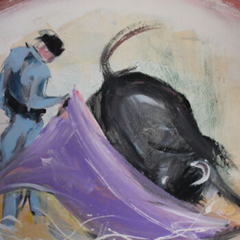 Картина под названием "Con Capote" - Franco Policastro, Подлинное произведение искусства, Акрил