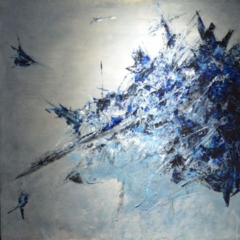 Malarstwo zatytułowany „Azul” autorstwa François Benoit-Lison, Oryginalna praca, Inny