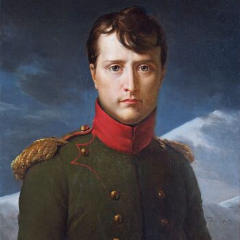 Painting titled "Napoléon Bonaparte…" by François Gérard, Original Artwork, Oil