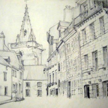 Drawing titled "crbst-granville.jpg" by François Kunze, Original Artwork