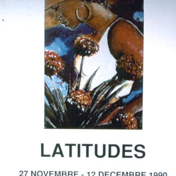 绘画 标题为“LATITUDES” 由Francois Mollon Gros-Desormeaux, 原创艺术品