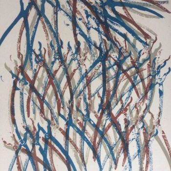 Εκτυπώσεις & Χαρακτικά με τίτλο "Jaws-litho." από Kikayou, Αυθεντικά έργα τέχνης
