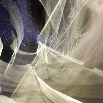 Fotografia intitolato "La lumière derrière…" da François Tondeur, Opera d'arte originale, Light Painting