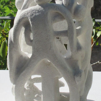 Sculpture intitulée "Porteur de monde" par François Thomas, Œuvre d'art originale, Autre