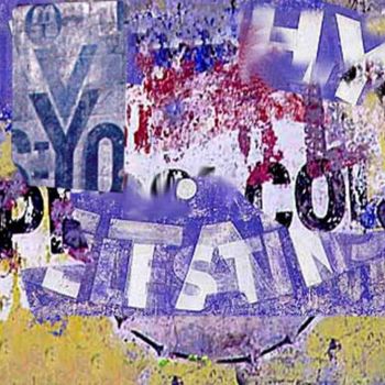 Collages titled "VICHY PEPSI SAINT Y…" by Francois Chauvin, Original Artwork