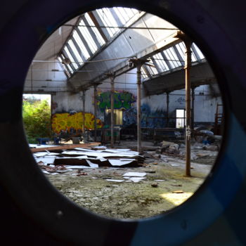 Fotografia intitulada "L'oeil du cyclone" por Fad1610, Obras de arte originais