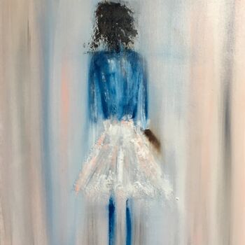 Painting titled "Séraphine" by Françoise Augustine, Original Artwork, Acrylic