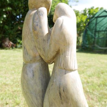 Skulptur mit dem Titel "Sculpture en stéati…" von Cédo, Original-Kunstwerk, Stein
