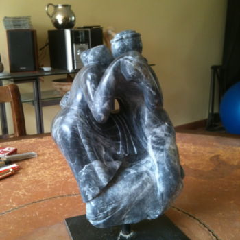Скульптура под названием "Sculpture "Paso-Roc…" - Cédo, Подлинное произведение искусства, Камень