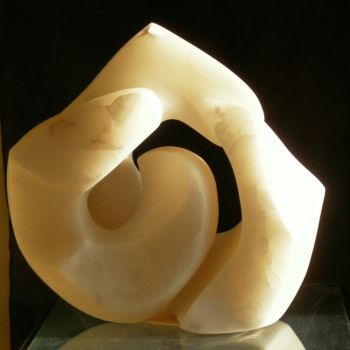 Sculpture titled "Pétra" by Cédo, Original Artwork, Stone