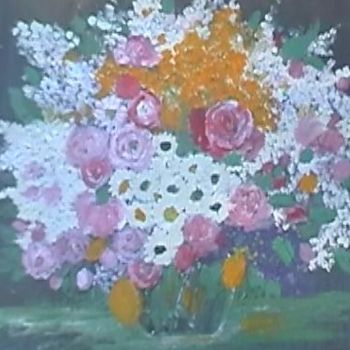 Peinture intitulée "Bouquet" par Françoise Rischmann, Œuvre d'art originale