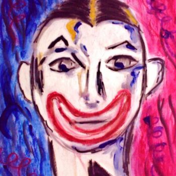 Painting titled "Moi !" by Framboise, Original Artwork, Oil