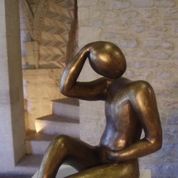 Sculptuur getiteld "Sans toi" door Françoise Pasquier, Origineel Kunstwerk