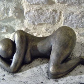 「APRIL」というタイトルの彫刻 Françoise Pasquierによって, オリジナルのアートワーク