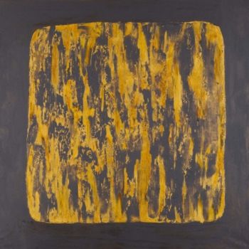 Pintura intitulada "Lave d'or" por Françoise Vallée Tuset, Obras de arte originais, Óleo