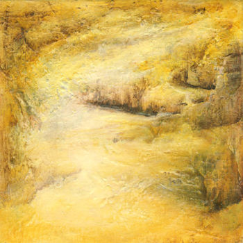 Pintura intitulada "Les Passes Brumes 18" por Françoise Veillon, Obras de arte originais