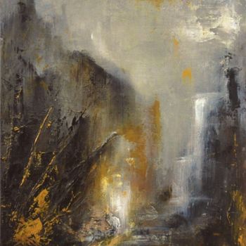 Peinture intitulée "Nocturne 11" par Françoise Veillon, Œuvre d'art originale, Acrylique