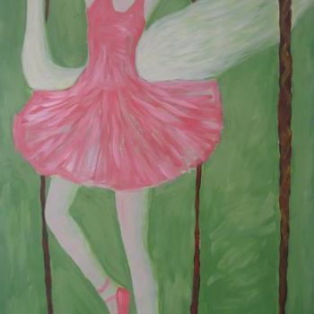 Painting titled "danse" by François Falet, Original Artwork