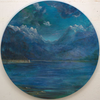Peinture intitulée "L'origine du monde,…" par Francois Pagé, Œuvre d'art originale, Huile