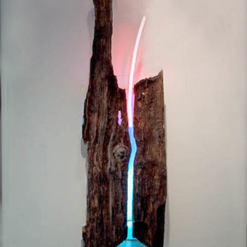 Sculpture intitulée "Planche N°5" par Francois Retali, Œuvre d'art originale, Bois