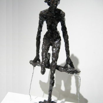 Escultura titulada "La Passante" por François Tamalet, Obra de arte original
