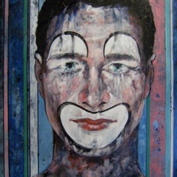 Painting titled "pagliacci_077.jpg" by Franco Marras, Original Artwork