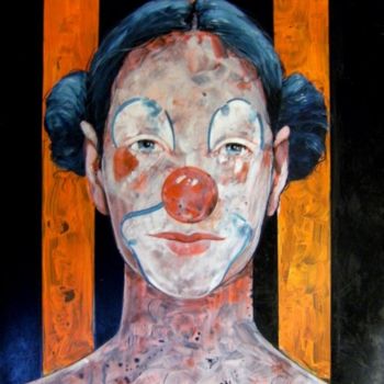 Painting titled "pagliacci_094.jpg" by Franco Marras, Original Artwork