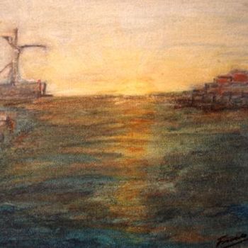 Painting titled "Viña del Mar" by Franco A. Stancato, Original Artwork