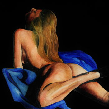 Картина под названием "Extase" - Frandiodore, Подлинное произведение искусства, Масло
