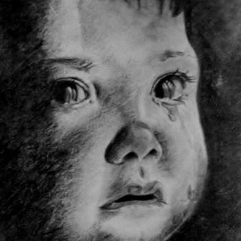 Dibujo titulada "tristesse.jpg" por Frandiodore, Obra de arte original, Otro