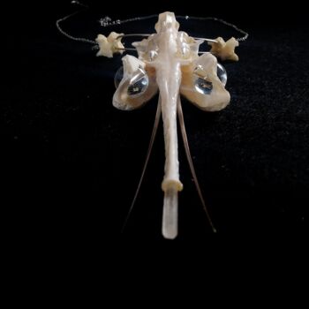 Design intitulée "Necklace 'lightbody'" par Frank Muller, Œuvre d'art originale, Bijoux