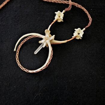 Design intitolato "Necklace 'centerd'" da Frank Muller, Opera d'arte originale, Gioielli
