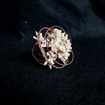 Diseño titulada "Necklace 'Grounding…" por Frank Muller, Obra de arte original, Joyas