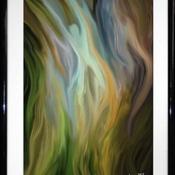 Digital Arts titled "Inner Flame" by Frank Siebel, Original Artwork, Digital Painting