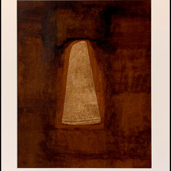Pittura intitolato "Solitude or Alone i…" da Frank Verreyken, Opera d'arte originale, Acrilico