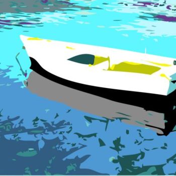Digitale Kunst getiteld "the boat.jpg" door Frank, Origineel Kunstwerk