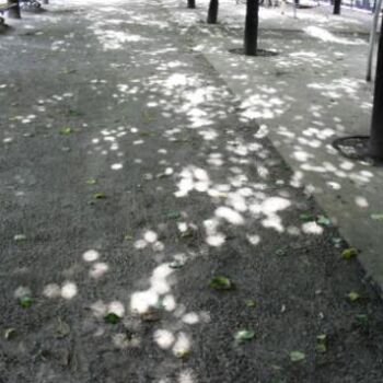 Photography titled "Les ombres, Place d…" by Smiljana Frankovic - Karaman, Original Artwork