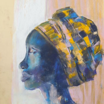 Pintura titulada "Portrait" por Françoise Sorrel, Obra de arte original