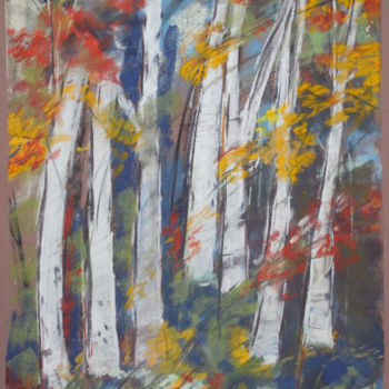 Painting titled "Les boulots" by Françoise Sorrel, Original Artwork