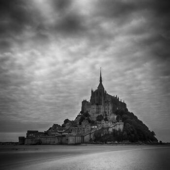 제목이 "Mont Saint Michel 09"인 사진 Franz Hümpfner로, 원작, 아날로그 사진