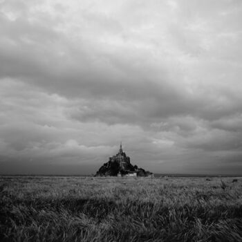 제목이 "Mont Saint Michel 07"인 사진 Franz Hümpfner로, 원작, 아날로그 사진