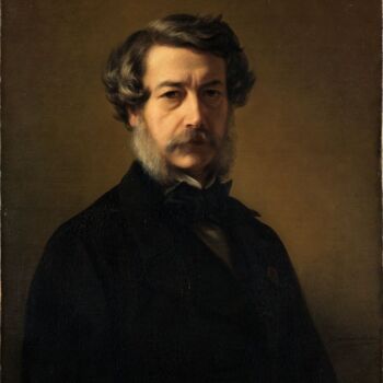 Pittura intitolato "Autoportrait" da Franz Xaver Winterhalter, Opera d'arte originale, Olio