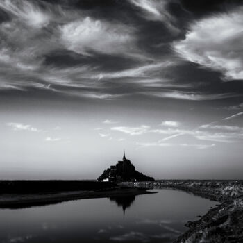 Fotografia intitulada "Mont Saint Michel 04" por Franz Hümpfner, Obras de arte originais, Fotografia de filme