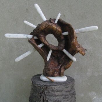 Skulptur mit dem Titel "HSAO-028" von Frao, Original-Kunstwerk