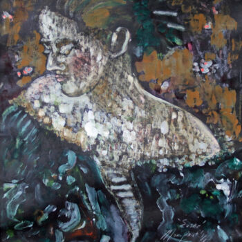 Malarstwo zatytułowany „Susan” autorstwa Fraser Maciver (1960 - 2019), Oryginalna praca, Olej