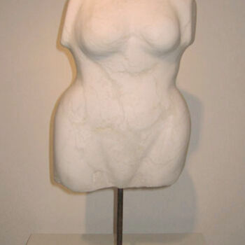 Sculpture titled "Female Torso" by Fraser Paterson, Original Artwork, Stone
